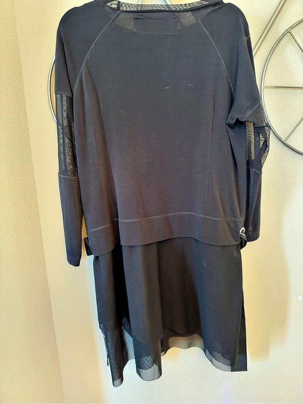LINK Layered Mini Dress in Black Like New